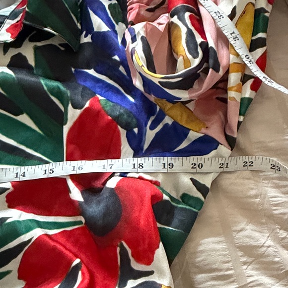 Multicolor long sleeve maxi dress extra large - Picture 6 of 7